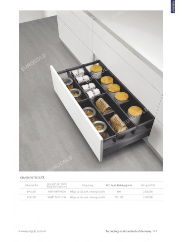 CATALOGUE PHỤ KIỆN BẾP EUROGOLD 2024