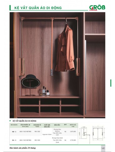 CATALOGUE BẾP & PHỤ KIỆN TỦ BẾP CROB 