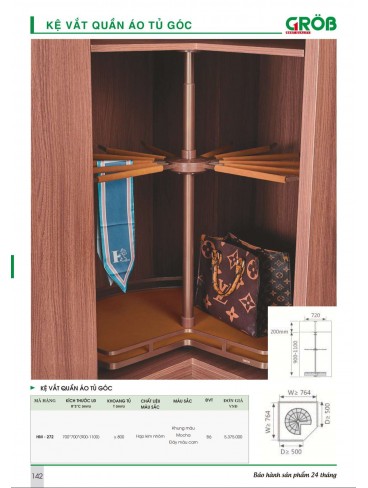 CATALOGUE BẾP & PHỤ KIỆN TỦ BẾP CROB 