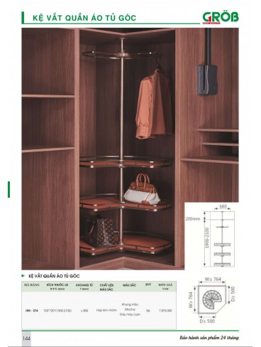 CATALOGUE BẾP & PHỤ KIỆN TỦ BẾP CROB 