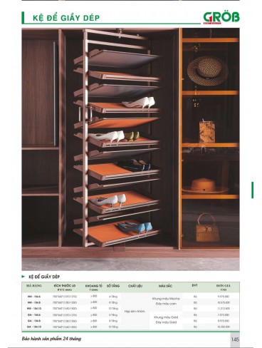 CATALOGUE BẾP & PHỤ KIỆN TỦ BẾP CROB 