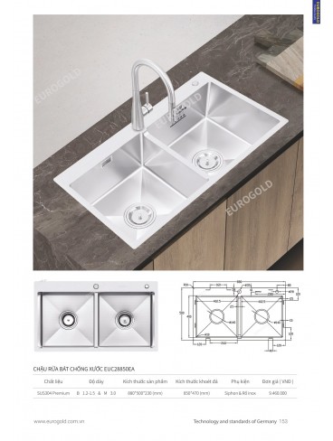 CATALOGUE PHỤ KIỆN BẾP EUROGOLD 2024