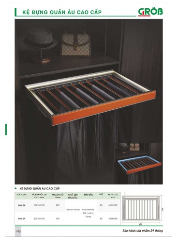 CATALOGUE BẾP & PHỤ KIỆN TỦ BẾP CROB 