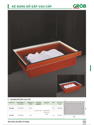 CATALOGUE BẾP & PHỤ KIỆN TỦ BẾP CROB 