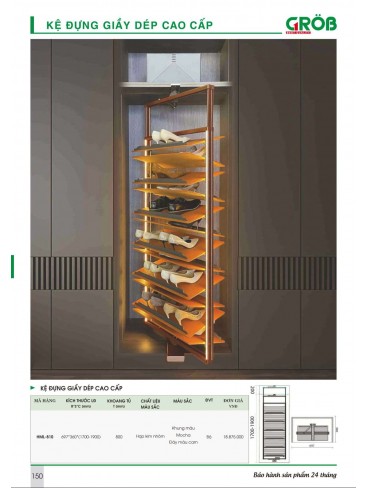 CATALOGUE BẾP & PHỤ KIỆN TỦ BẾP CROB 