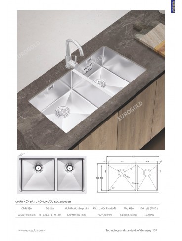 CATALOGUE PHỤ KIỆN BẾP EUROGOLD 2024