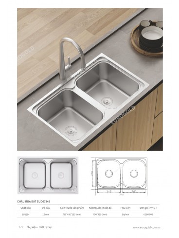 CATALOGUE PHỤ KIỆN BẾP EUROGOLD 2024