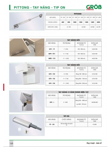 CATALOGUE BẾP & PHỤ KIỆN TỦ BẾP CROB 