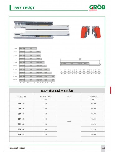 CATALOGUE BẾP & PHỤ KIỆN TỦ BẾP CROB 