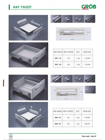 CATALOGUE BẾP & PHỤ KIỆN TỦ BẾP CROB 