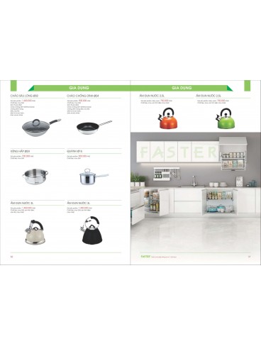 CATALOGUE THIẾT BỊ BẾP FASTER 2023