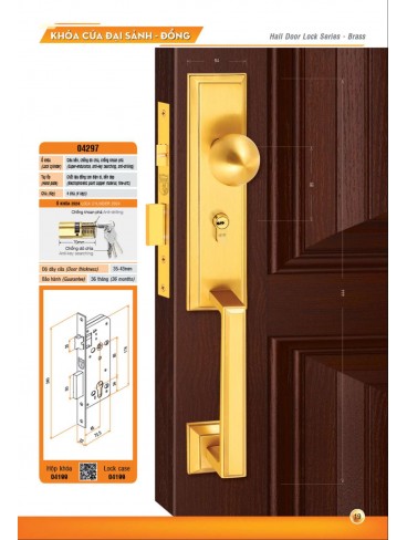 CATALOGUE KHÓA VIỆT TIỆP 2023