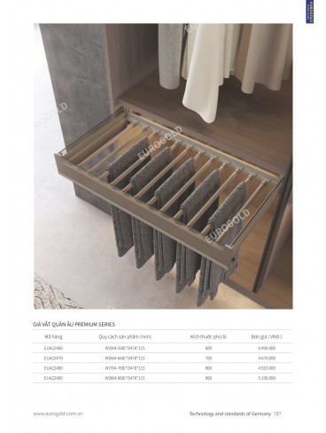 CATALOGUE PHỤ KIỆN BẾP EUROGOLD 2024