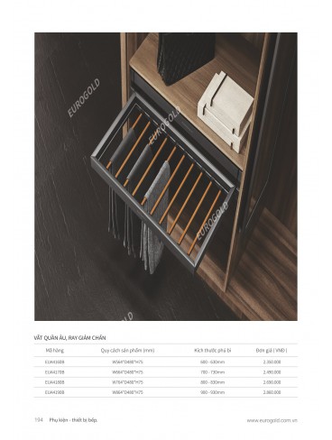 CATALOGUE PHỤ KIỆN BẾP EUROGOLD 2024