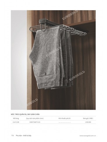 CATALOGUE PHỤ KIỆN BẾP EUROGOLD 2024