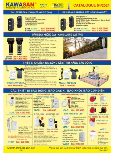 CATALOGUE KAWASAN & KAWALED THÁNG 4 - 2024