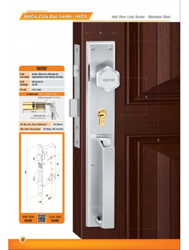 CATALOGUE KHÓA VIỆT TIỆP 2023