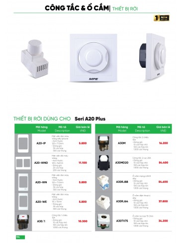 CATALOGUE MPE THÁNG 05/2025