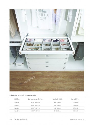 CATALOGUE PHỤ KIỆN BẾP EUROGOLD 2024