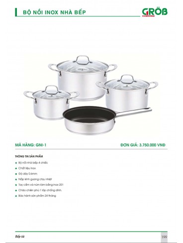 CATALOGUE BẾP & PHỤ KIỆN TỦ BẾP CROB 