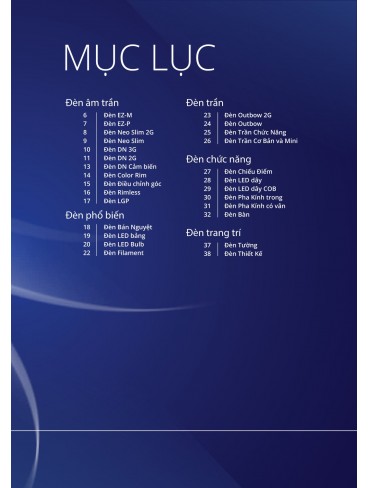 CATALOGUE ĐÈN PANASONIC THÁNG 01 - 2025