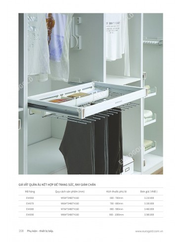 CATALOGUE PHỤ KIỆN BẾP EUROGOLD 2024