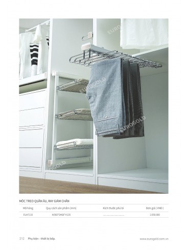 CATALOGUE PHỤ KIỆN BẾP EUROGOLD 2024