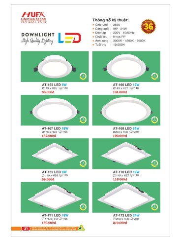 CATALOGUE HUFA LED 2024