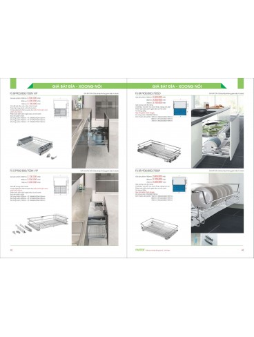 CATALOGUE THIẾT BỊ BẾP FASTER 2023