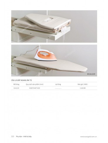CATALOGUE PHỤ KIỆN BẾP EUROGOLD 2024