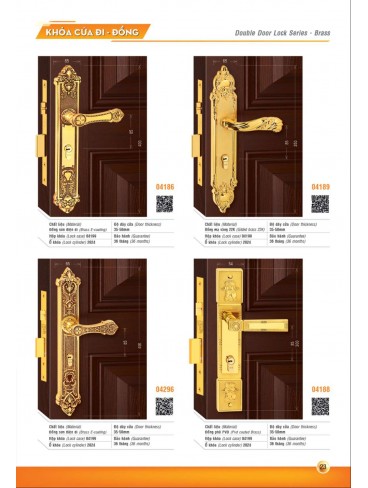 CATALOGUE KHÓA VIỆT TIỆP 2023