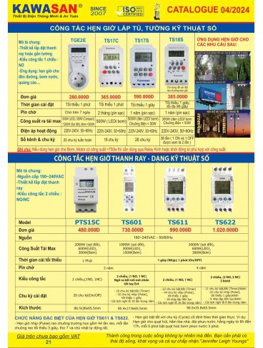 CATALOGUE KAWASAN & KAWALED THÁNG 4 - 2024