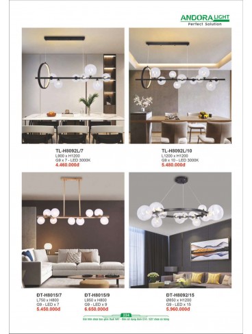 CATALOGUE ANDORA LIGHT 2024