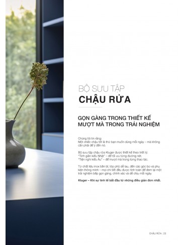 Catalo Chậu + vòi rửa chén KLUGER