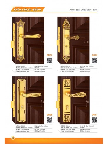 CATALOGUE KHÓA VIỆT TIỆP 2023