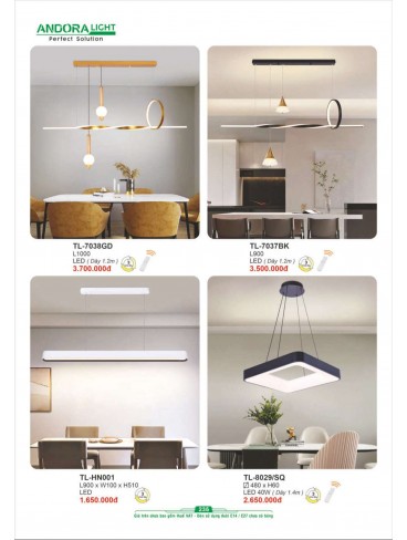 CATALOGUE ANDORA LIGHT 2024