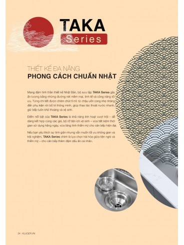 Catalo Chậu + vòi rửa chén KLUGER
