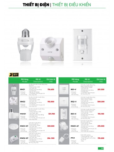 CATALOGUE MPE THÁNG 05/2025