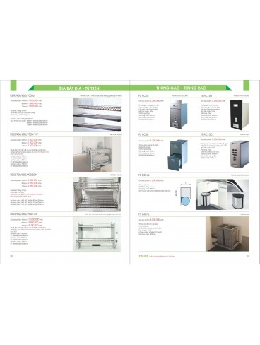 CATALOGUE THIẾT BỊ BẾP FASTER 2023