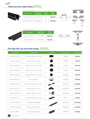 CATALOGUE KINGLED 2024