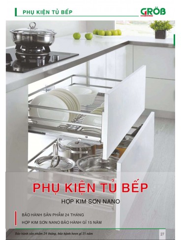 CATALOGUE BẾP & PHỤ KIỆN TỦ BẾP CROB 