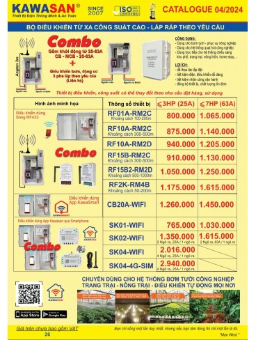 CATALOGUE KAWASAN & KAWALED THÁNG 4 - 2024