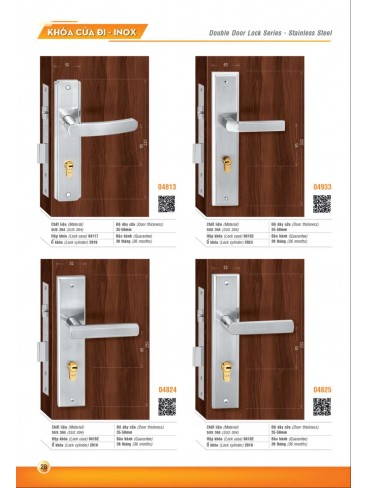 CATALOGUE KHÓA VIỆT TIỆP 2023