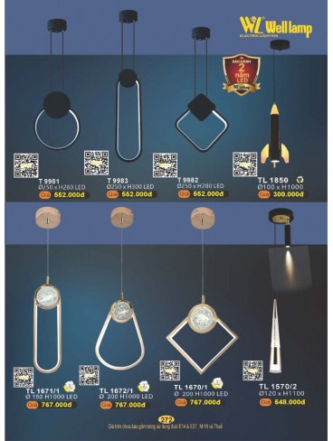 CATALOGUE ĐÈN QUỐC NGỌC WELL LAMP 2025