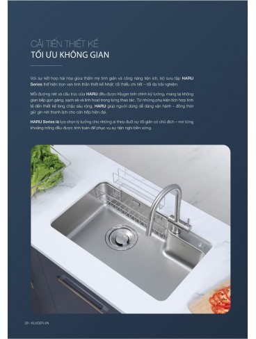 Catalo Chậu + vòi rửa chén KLUGER