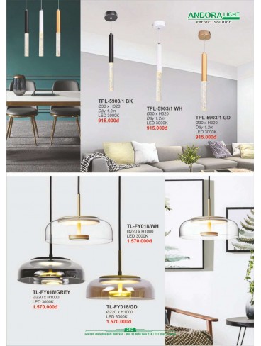 CATALOGUE ANDORA LIGHT 2024