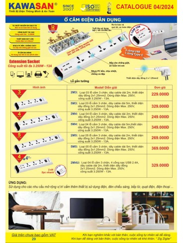 CATALOGUE KAWASAN & KAWALED THÁNG 4 - 2024