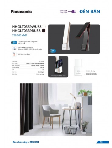 CATALOGUE ĐÈN PANASONIC THÁNG 01 - 2025