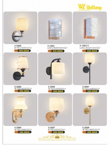 CATALOGUE ĐÈN QUỐC NGỌC WELL LAMP 2025