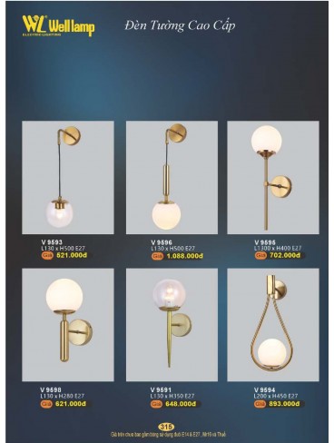 CATALOGUE ĐÈN QUỐC NGỌC WELL LAMP 2025